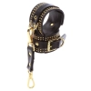 Studded Ankle Cuffs Set Black