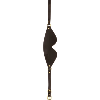 Maska z ćwiekami Taboom czarna 73 cm