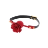 Knebel balonowy Wild Roses Taboom czarny silikonowy 65 cm