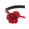Knebel balonowy Wild Roses Taboom czarny silikonowy 65 cm