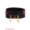 Pas bondage Taboom Wild Roses czarny