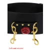 Pas bondage Taboom Wild Roses czarny