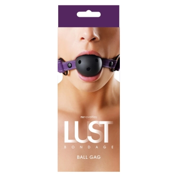 Lust Bondage Ball Gag Purple