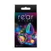 Korek analny serce NS Novelties multicolor S 7 cm