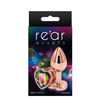 REAR ASSETS ROSE GOLD HEART S RAINBOW