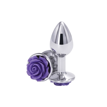 Korek analny aluminiowy NS Novelties fioletowy mały 7.6 cm