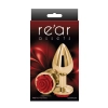 Plug analny aluminiowy Rose NS Novelties czerwony 8.9 cm