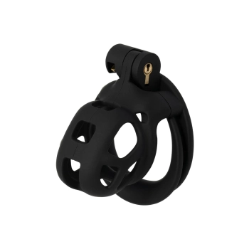 Klatka na penisa Penis Prison X Short Hidden Desire czarna 7 cm