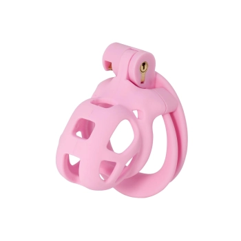 Klatka na penisa Hidden Desire Penis Prison różowa 7 cm