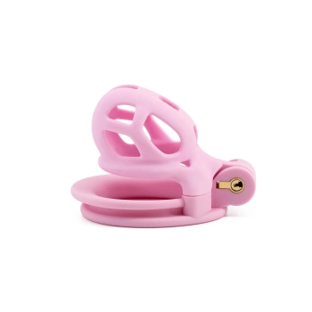 Klatka na penisa Hidden Desire Penis Prison różowa 7 cm