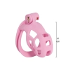 Klatka na penisa Penis Prison różowa 8 cm
