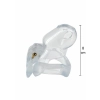 Pas cnoty transparentny Clear Control Hidden Desire 9 cm