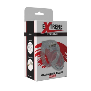 Pas cnoty transparentny Clear Control Hidden Desire 9 cm