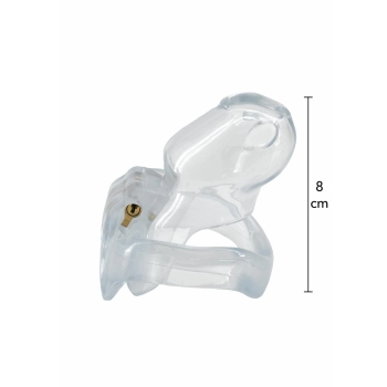 Pas cnoty transparentny Clear Control Hidden Desire 9 cm