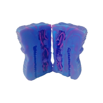 Masturbator silikonowy Seahorse Hidden Desire fioletowy 16 5 cm