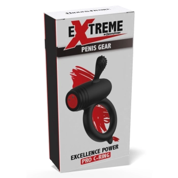 Pierścień wibrujący Excellence Power Pro Hidden Desire silikonowy 10 cm