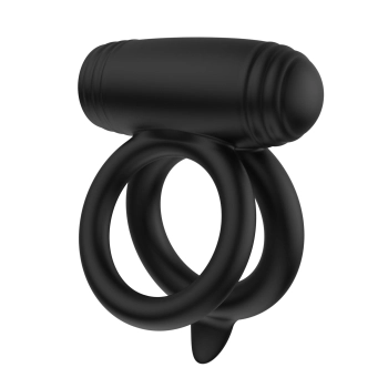 Podwójny pierścień wibrujący Elite Power Twin Hidden Desire 10 trybów