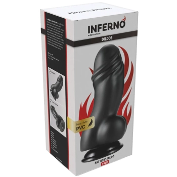 Dildo Fat Boys z przyssawką Hidden Desire PVC 19 cm
