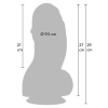 Dildo PVC Fat Boys Hidden Desire 27 cm