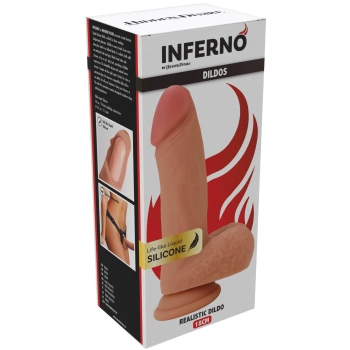 Dildo realistyczne silikonowe Inferno Hidden Desire 18 cm