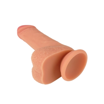 Dildo realistyczne z płynnego silikonu Hidden Desire 20 cm