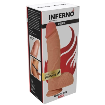 Realistyczne dildo silikonowe Hidden Desire 23 cm