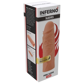 Nakładka przedłużająca silikonowa Inferno 15 cm