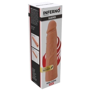 Nakładka przedłużająca silikonowa Hidden Desire Inferno 20 cm