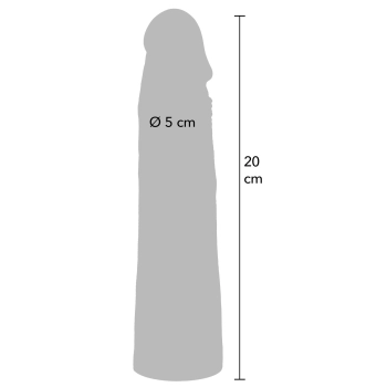 Nakładka przedłużająca silikonowa Hidden Desire Inferno 20 cm