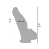 Ultra realistyczne dildo silikonowe Hidden Desire 20 cm