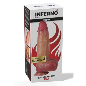 Dildo realistyczne Inferno Hidden Desire silikonowe 23 cm