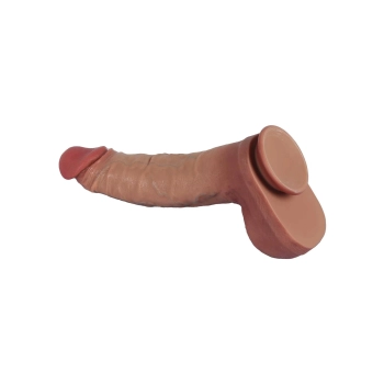 Dildo ultrarealistyczne Inferno Hidden Desire silikonowe 31 cm z przyssawką