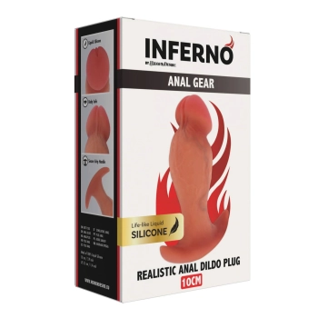 Realistyczny korek analny silikonowy Hidden Desire 10 cm