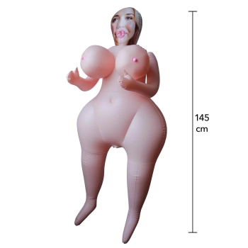 Lalka dmuchana Heavy Heather Hidden Desire 150 cm