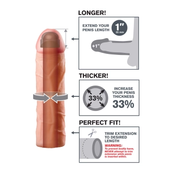 FX Perfect 1 Inch Extension Light skin tone