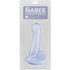 8 Inch Dong with Suction Cup Transparent