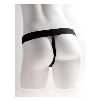 9inch Hollow Recharge Strap On Light skin tone
