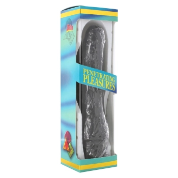 Vinyl P-Shape Vibrator No.2 Black