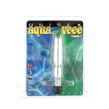 Aqua Vee Butt Plug Transparent
