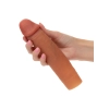 Przedłużka silikonowa Calexotics karmelowa 16 5 cm