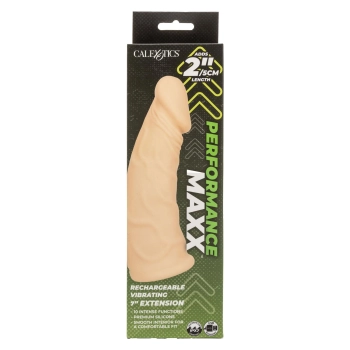 Przedłużka wibrująca Calexotics silikonowa 18 cm USB