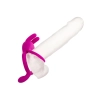 Pierścień wibrujący Calexotics z uszami króliczymi różowy USB