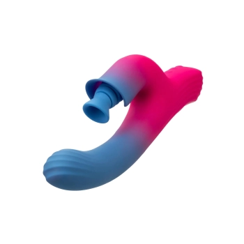 Stymulator ssący Calexotics różowy USB 14 cm