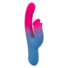 Wibrator króliczek Calexotics thrusting niebieski USB 14 cm