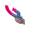 Wibrator króliczek Calexotics thrusting niebieski USB 14 cm