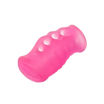 Masturbator z uchwytem Grip N Stroke Calexotics różowy 16 cm