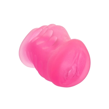 Masturbator z uchwytem Grip N Stroke Calexotics różowy 16 cm