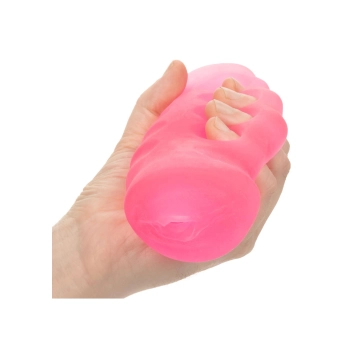 Masturbator z uchwytem Grip N Stroke Calexotics różowy 16 cm