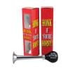 Trąbka metalowa Horn Honk If You Are Horny różowa