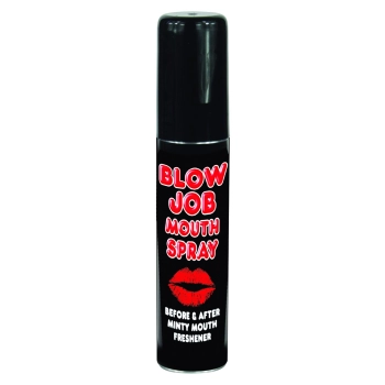 Spray do ust miętowy Spencer & Fleetwood czarny 11 cm